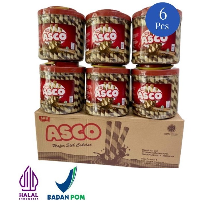 

Hampers Lebaran Biskuit ASCO Wafer Stik Coklat 450 gr (Isi 6 Pcs)