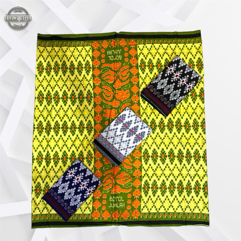 Sarung Goyor Printing Premium Botol Jumlah 100% Fiscos Rayon