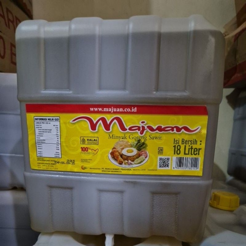 

Minyak Goreng Sawit Majuan Jerigen 18 L