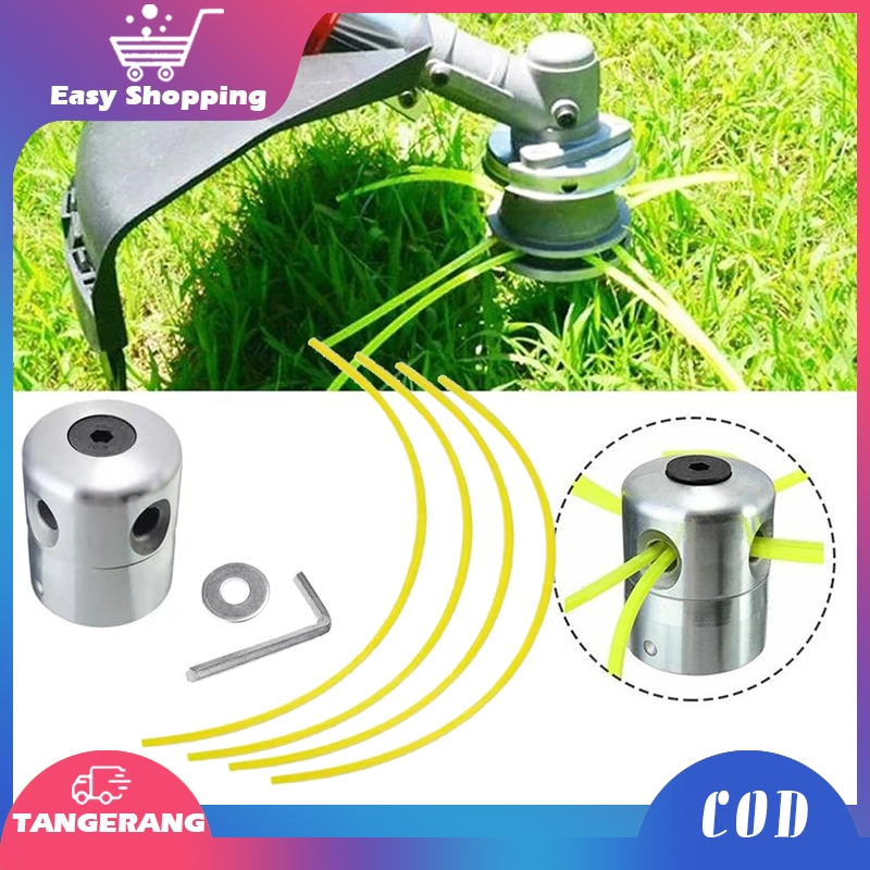 1set Mata Potong Rumput Senar Universal String Trimmer Head Mata Pisau Mesin Potong Rumput