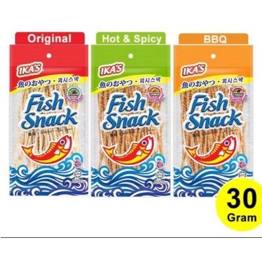 

FISH SNACK MERK IKA'S 30 GRAM - JUHI SNACK CEMILAN IKAN BERVARIAN RASA