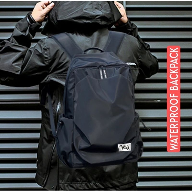 Tas Ransel Distro Pria Tas Pria Tas Sekolah Sma Ransel Laptop Backpack Winner 094