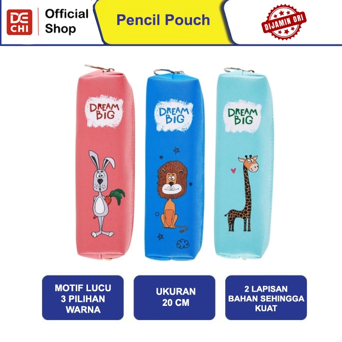 

Deli Tempat Pensil / Pencil Case Bahan Kain 20cm - EH900