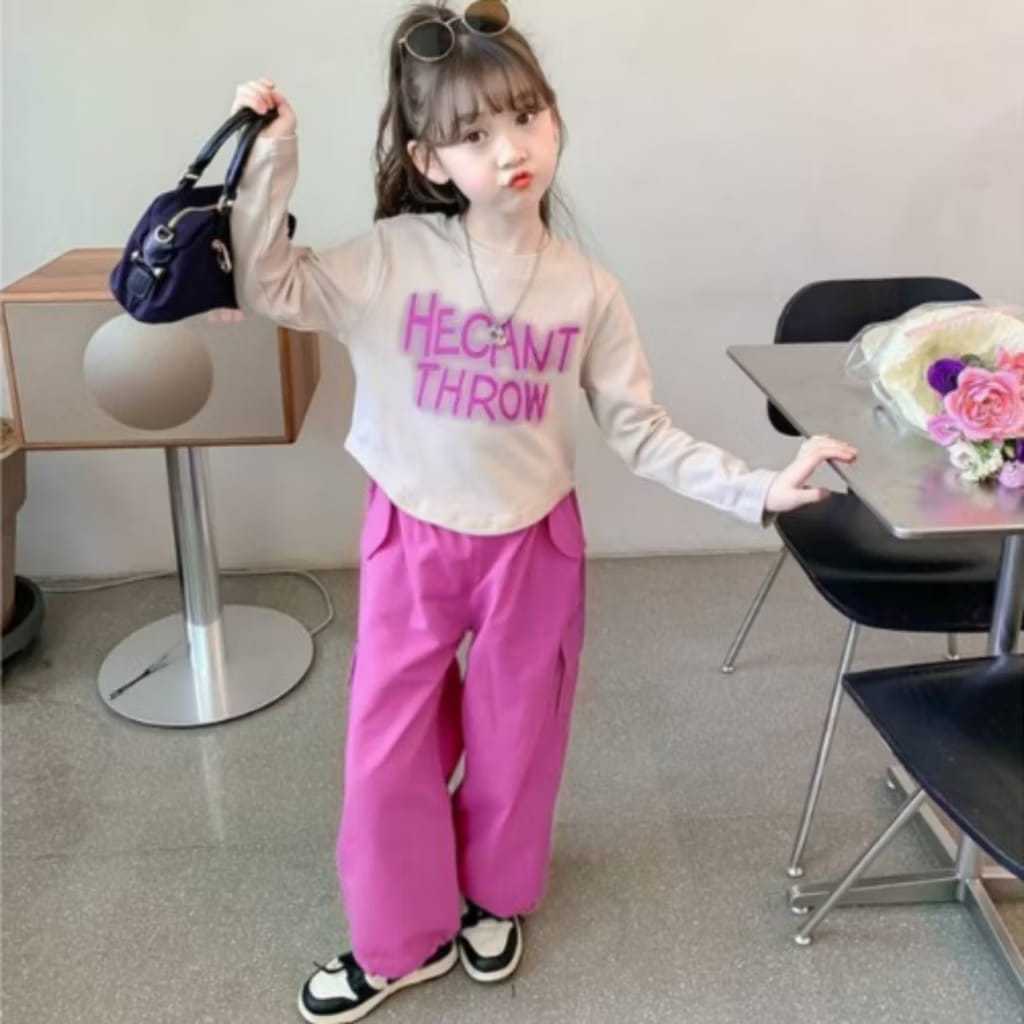 STELAN CARRGO TERBARU ANAK PEREMPUAN USIA 1-12 TAHUN
