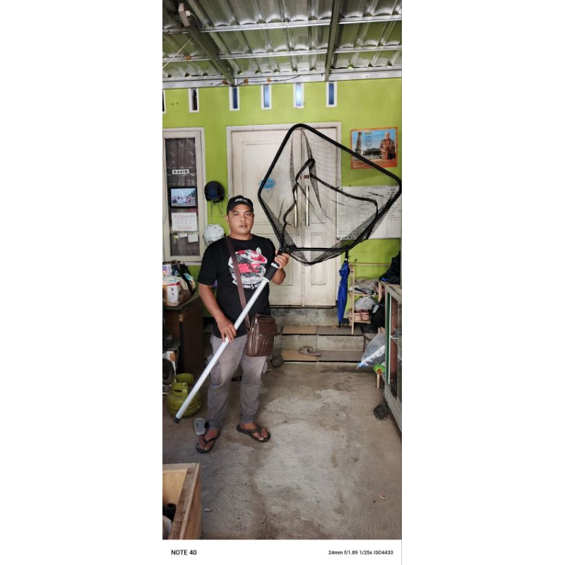 serok ikan besar serok koi kotak 80 serok premium serok almunium