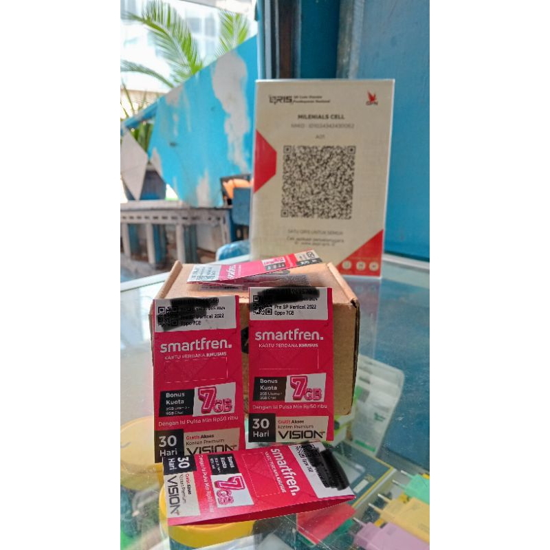 Kartu Perdana Smartfren Tersegel