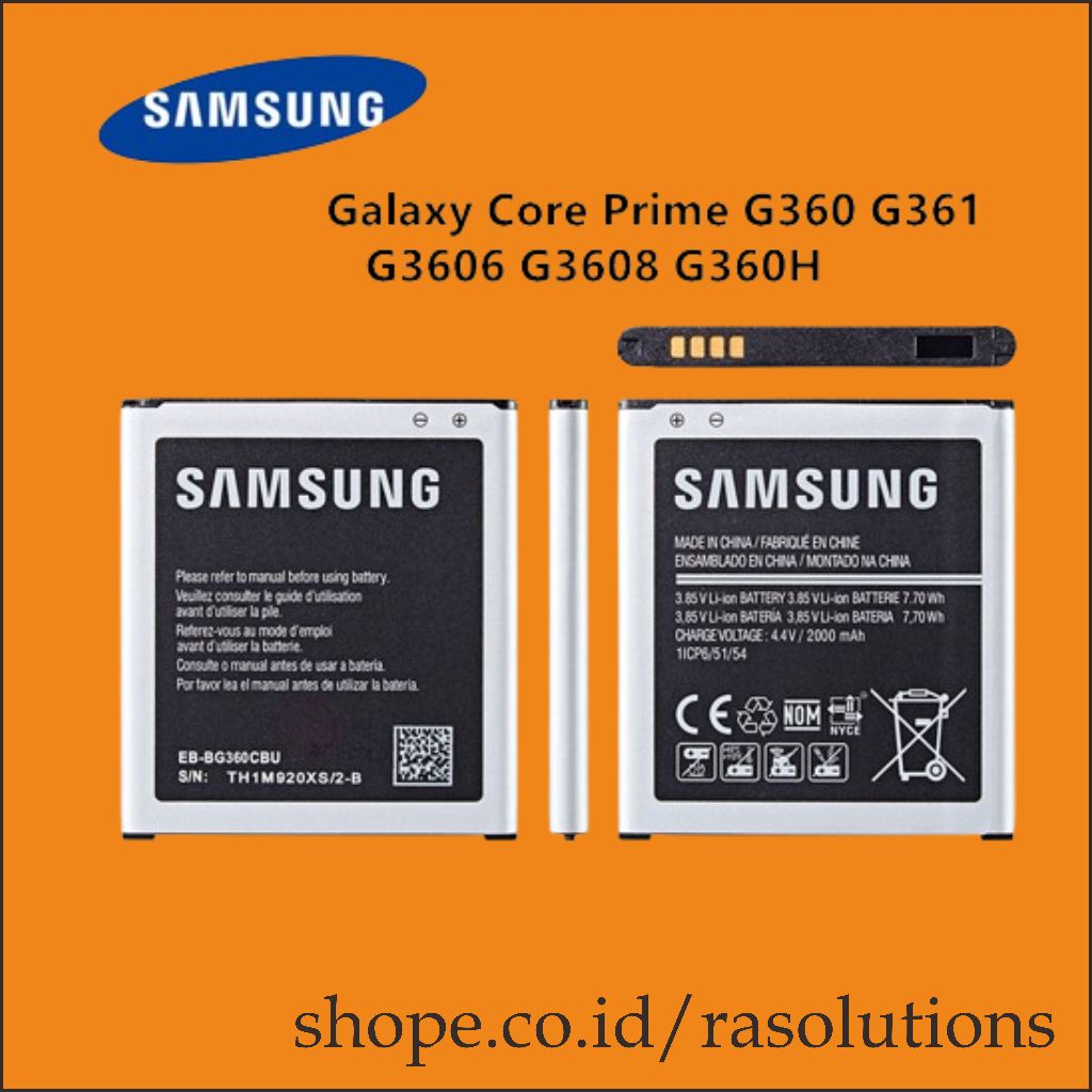 Baterai Samsung J2 lama /J200 2015 / G360 G360H BG360
