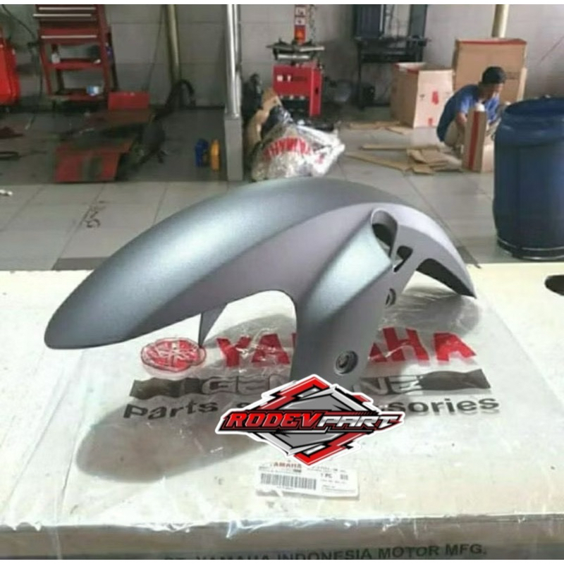 Selebor Depan Spakbor Slebor Jupiter Mx King New v2 Spakbor Jupiter Mx King Warna Silver