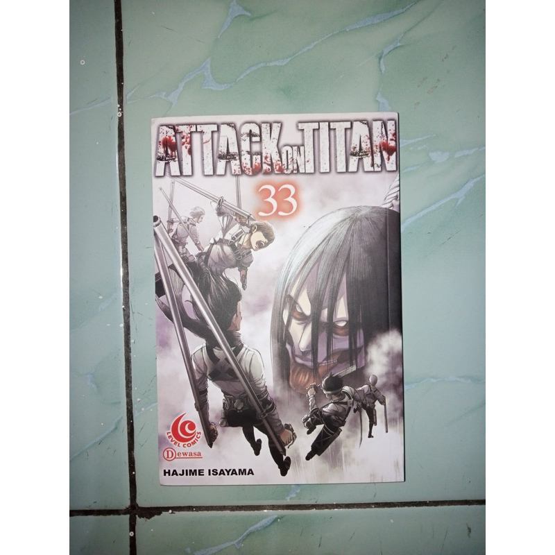 Preloved Komik Attack On Titan Vol 33