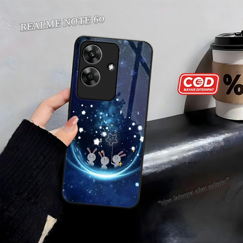 Case Realme Note 60 [MC674] Softcase Kilau Realme Note 60 Case Casing Hp Realme Note 60 Pelindung Ca