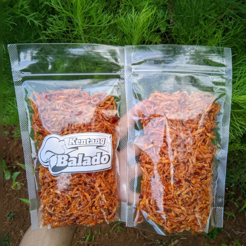 

Kentang mustofa kentang goreng balado pedas manis 100 gram