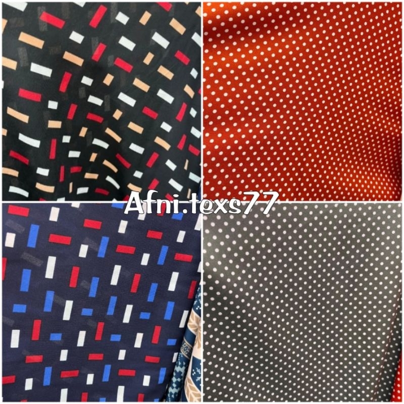 Kain wolfis Premium Grade A, kain monalisa premium motif