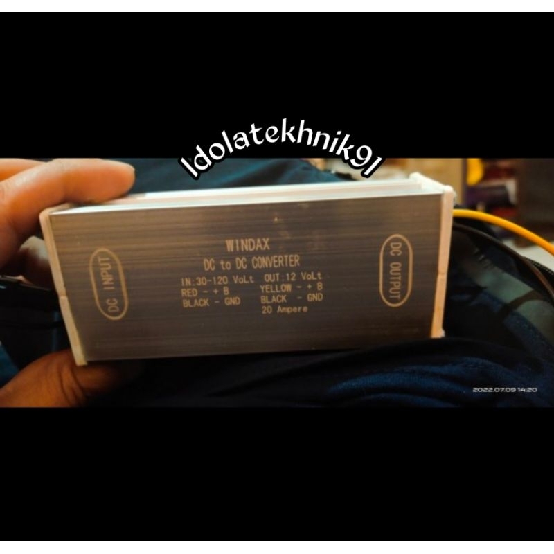 DC TO DC Step Down Converter 30-120V TO 12V 20A