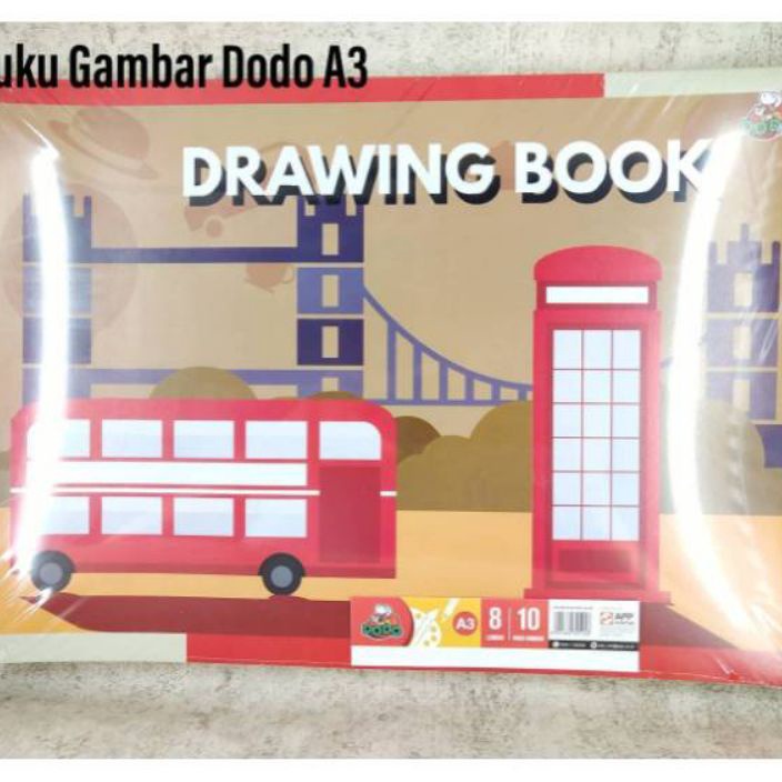 

PROMO FLASH Buku Gambar A3 Dodo 1pak1buku