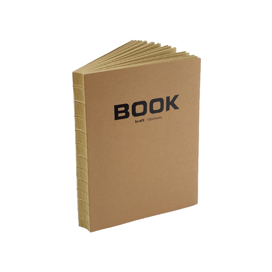 

PENAWARAN KHUSUS Potentate Kraft Paper 142x21cm Exposed Bound Sketchbook