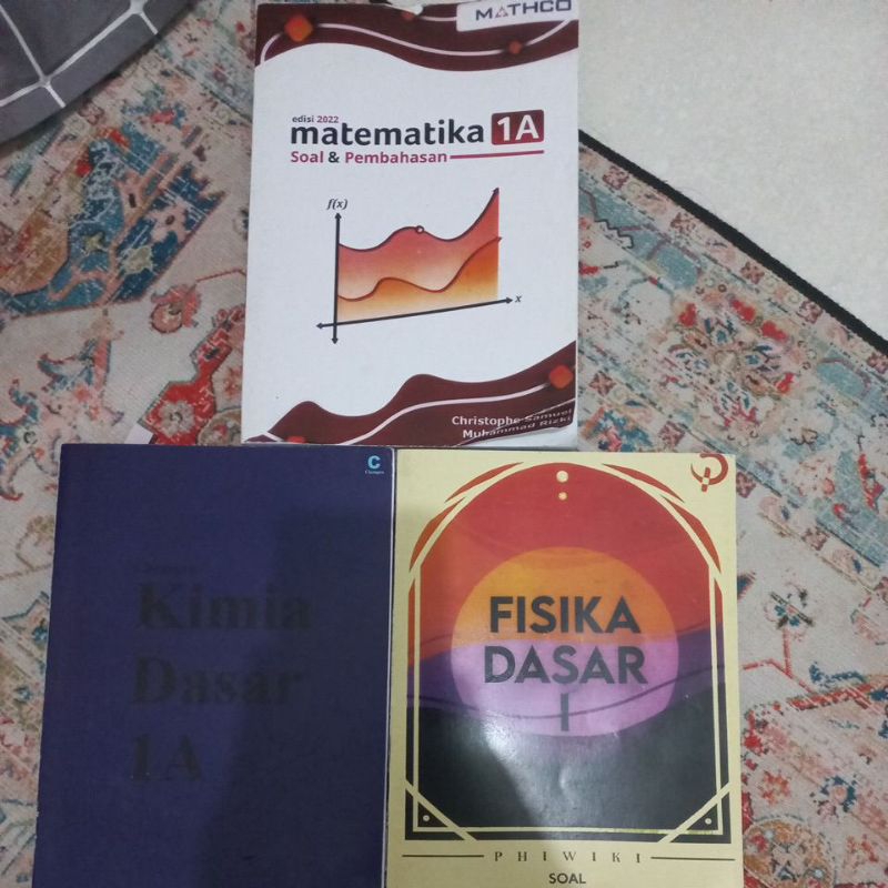 [PRELOVED] BUKU TPB ITB MATHCO 1A PHIWIKI 1 CHEMPRO 1A 2022 photocopy LATSOL