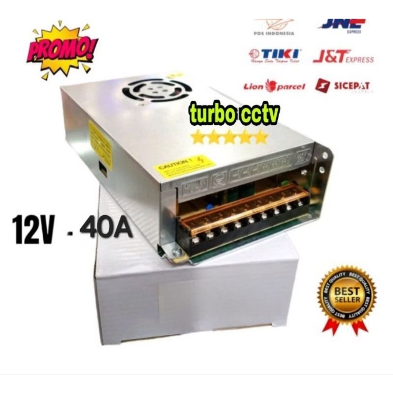 Adaptor 12V 40A Switching Power Supply 12v 40a