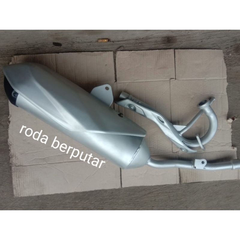 Knalpot Standar Kawasaki KLX K150 Original