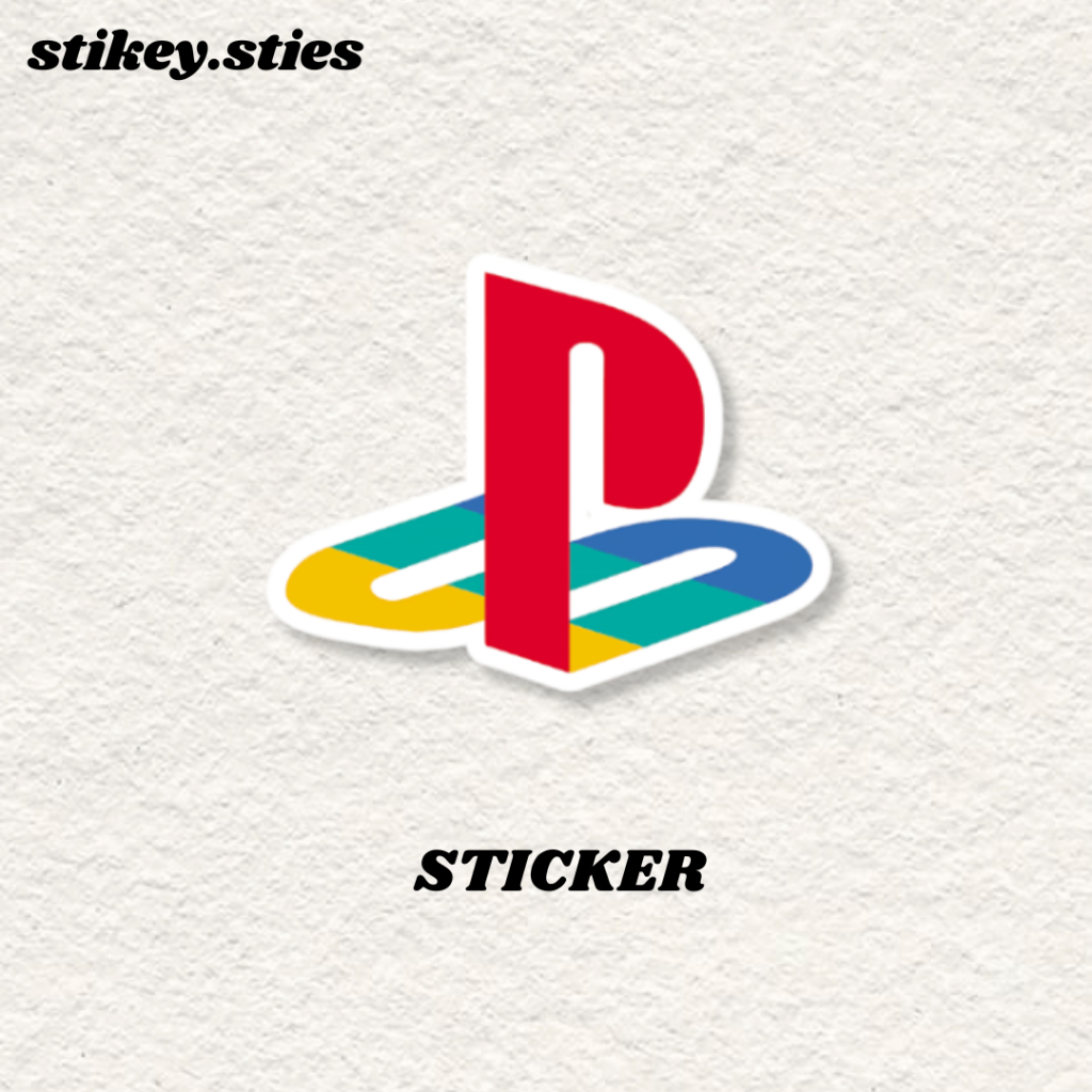 

STICKER PLAYSTATION AESTHETIC BRAND ANTI AIR VINYL / STIKER HELM LAPTOP HP MOTOR TUMBLR TAS KOPER