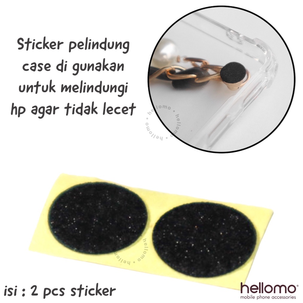 

Diskon 25 Spesial Sticker Pelindung Mur Baut Case Hp Stiker Tali Chain DI JUAL PER 2PCS A58