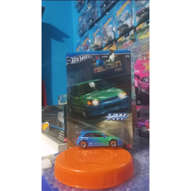 Hotwheels Honda CIVIC TYPE R EK 9