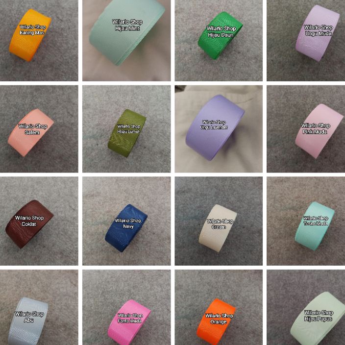 

LARIS ABIEZZ 1 Roll Pita Grossgrain 112 inch 4 cm