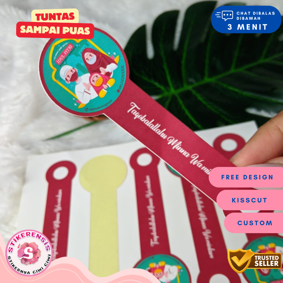

Sticker Segel Lebaran Cetak Stiker Toples Segel Idul Fitri Stikerensis