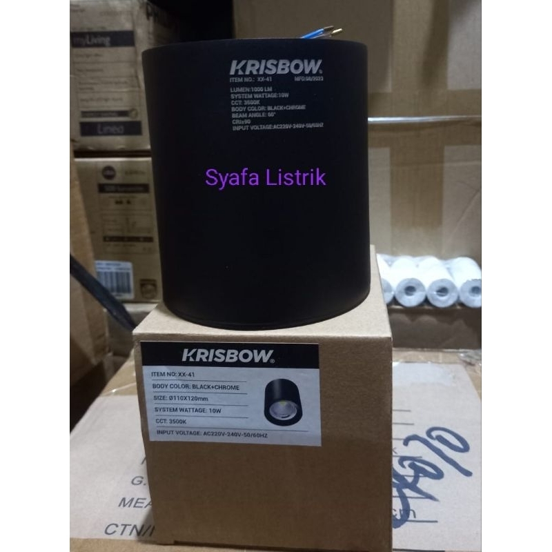 Lampu Downlight LED Outbow 10Watt WarmWhite 3500K KRISBOW