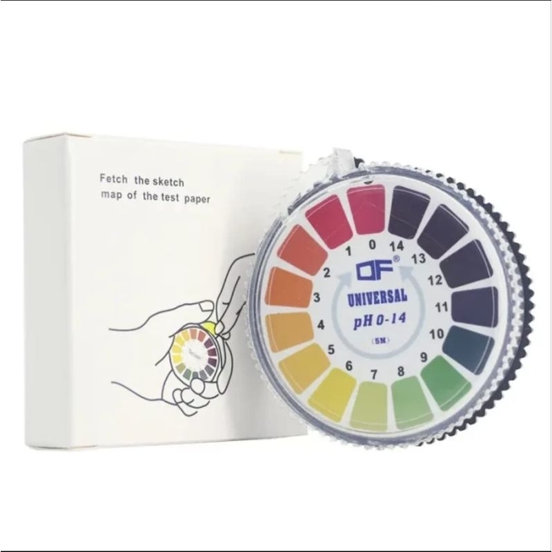 Roll Universal PH Paper Lakmus Merk Suncare PH Indikator Kertas Litmus