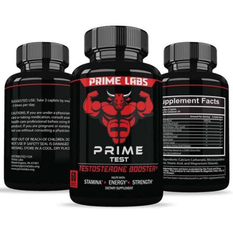 Prime Labs Testosterone Booster Men's test Pria Lab