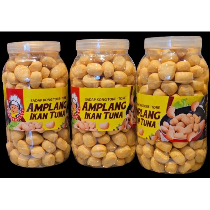

Amplang Ikan Tuna Dapur Adley 182gr - Kemasan Toples