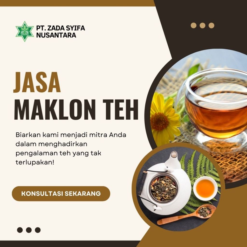 

Maklon Teh: Solusi Produksi Teh Berkualitas dengan Branding Pribadi