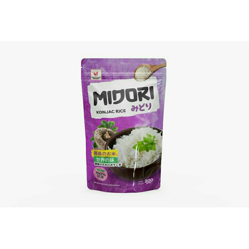 

BERAS PORANG HEMAT MIDORI HARUS DIMASAK 100gram