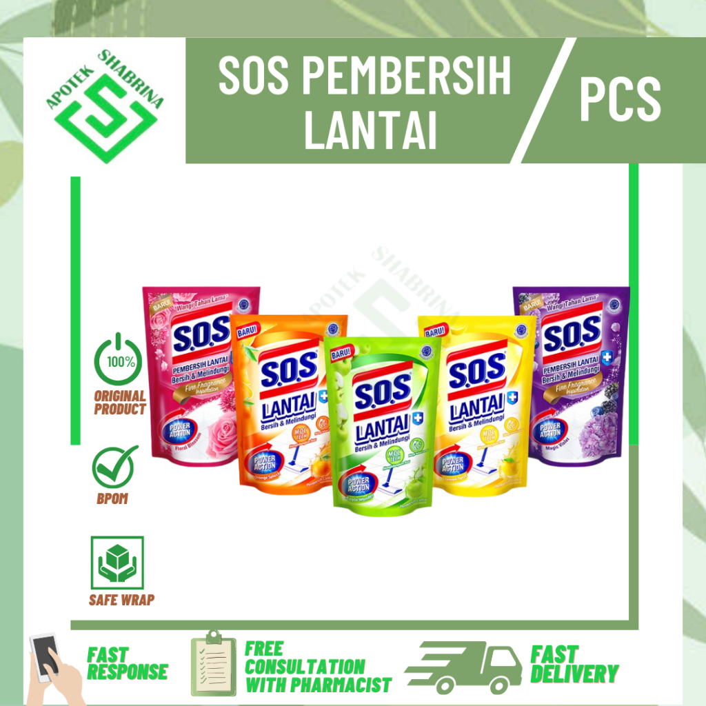 SOS PEMBERSIH LANTAI / REFILL 725 ML