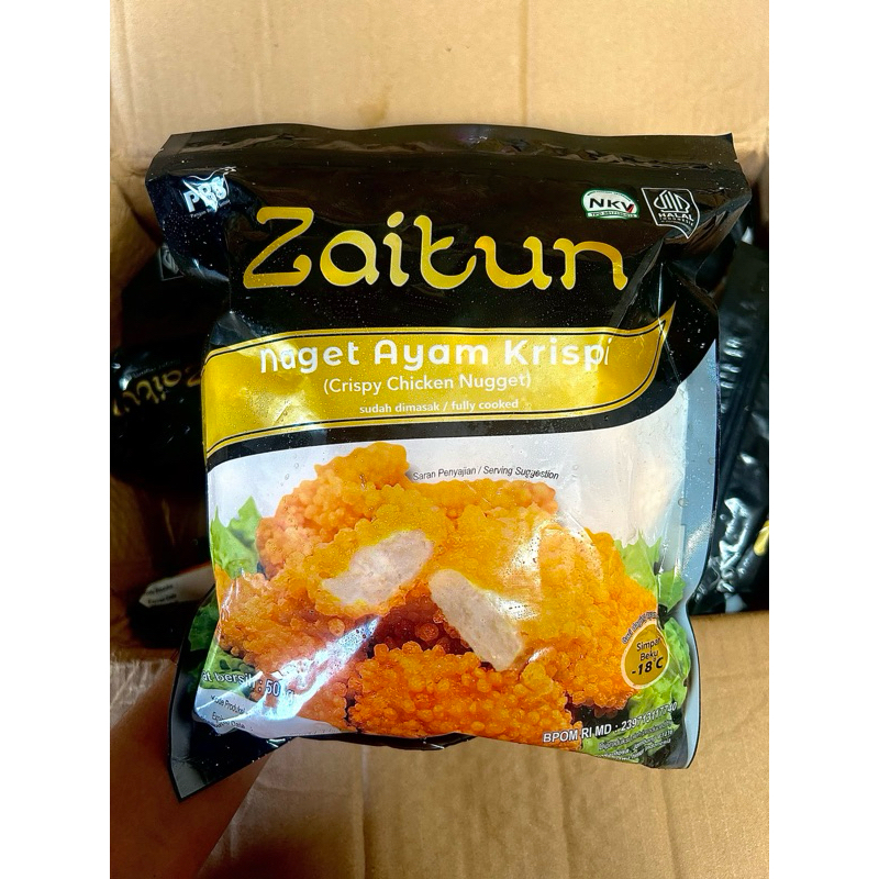 

ZAITUN Nugget Crispy/ ZAITUN Chicken Nugget Crispy/ ZAITUN Naget ayam krispi
