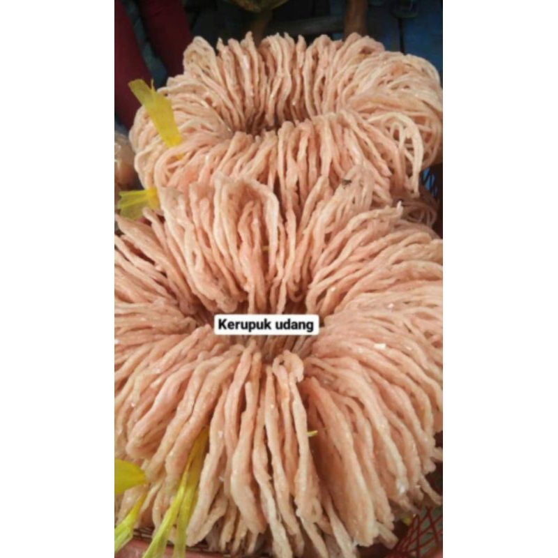 

KERUPUK UDANG ASLI DARI SUNGSANG BERAT 1 KG