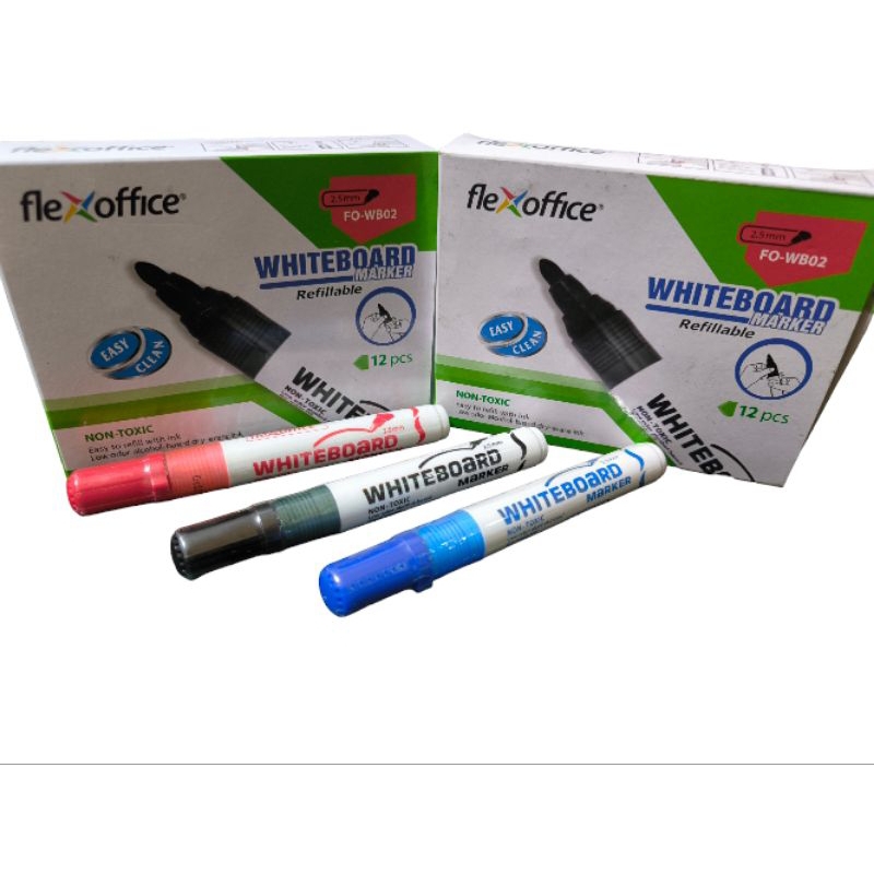 

Spidol WhiteBoard Flexoffice/spidol bisa dihapus per pcs