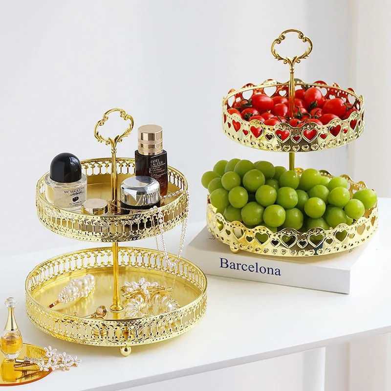 Rak kue Cake tier tempat buah tempat kue susun rak kosmetik mewah
