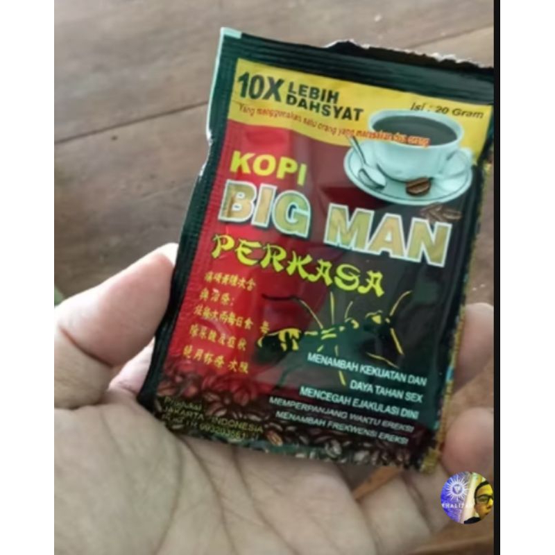 

[SACHET] Kopi Big Man Perkasa Original 10 x Lebih Dahsyat