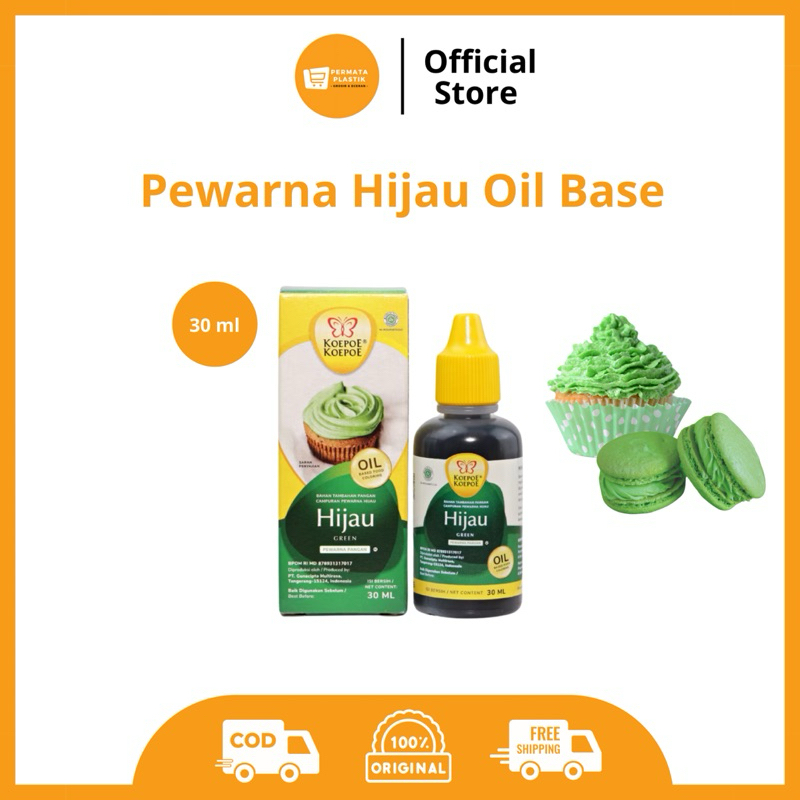 

Pewarna Hijau Oil Base Kupu Kupu Koepoe Koepoe