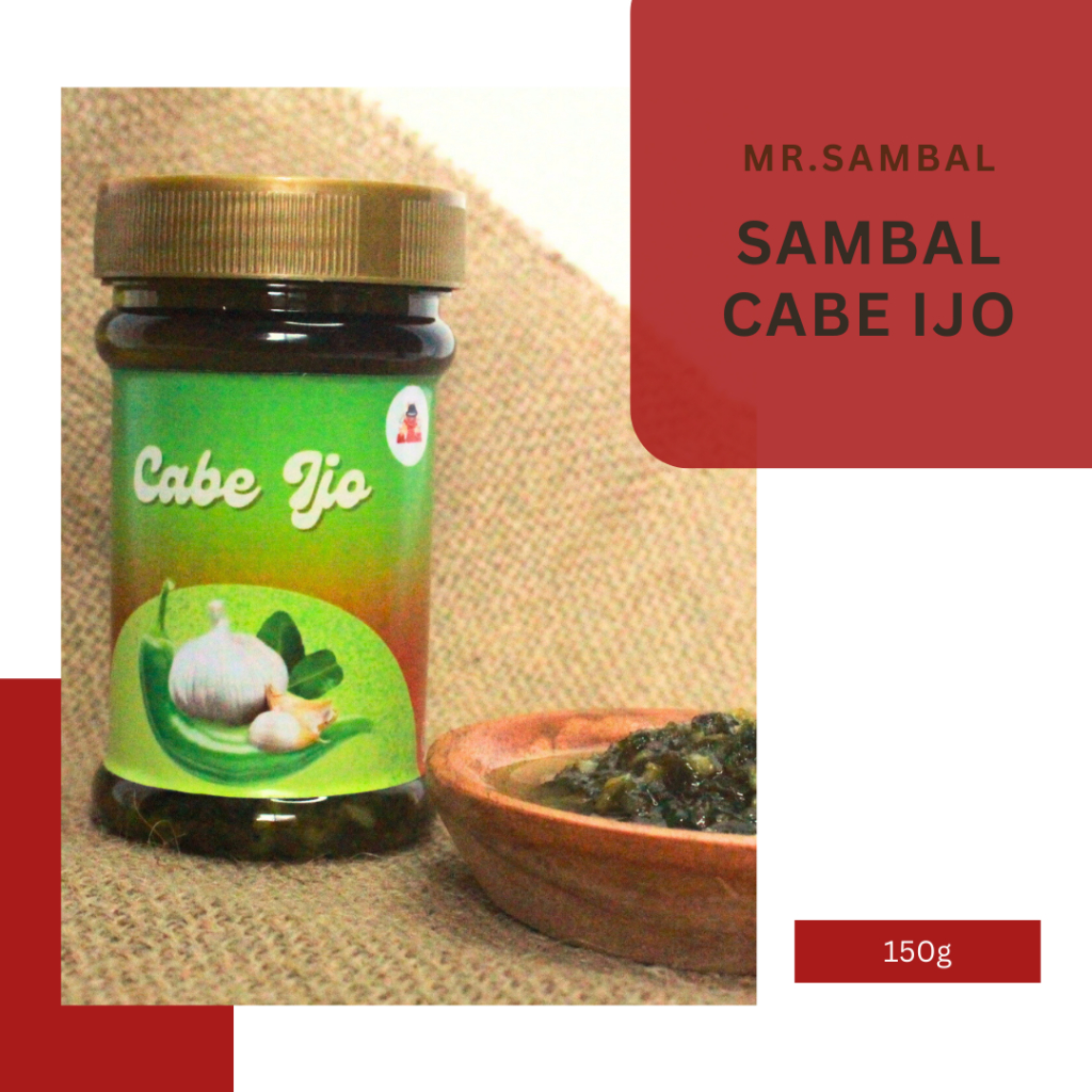 

Cabe Ijo mr.sambal 150 gram
