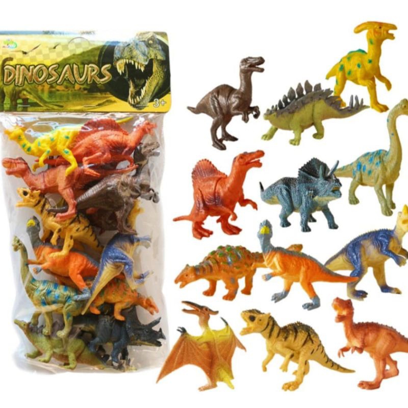 DINOSAURUS 12PCS KTG KL5-012A