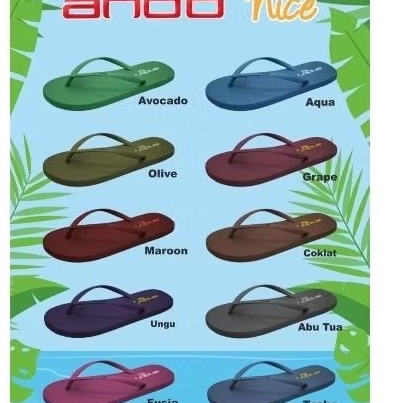 Sandal Wanita Dewasa Ando Nice Ladies/ Size 36-40