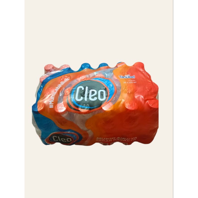 

Air Minum Cleo Botol (1karton isi 24×225ml)