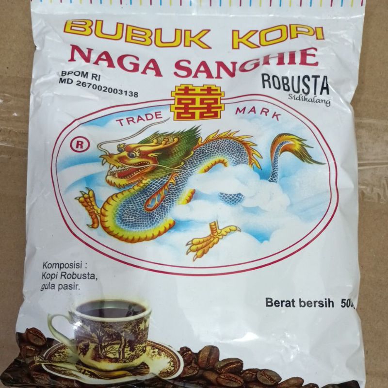 

Kopi Robusta Naga Sanghie 1 bks