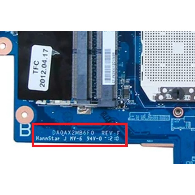 IC BIOS Compaq CQ42 DA0AX2MB6F0 Ref F