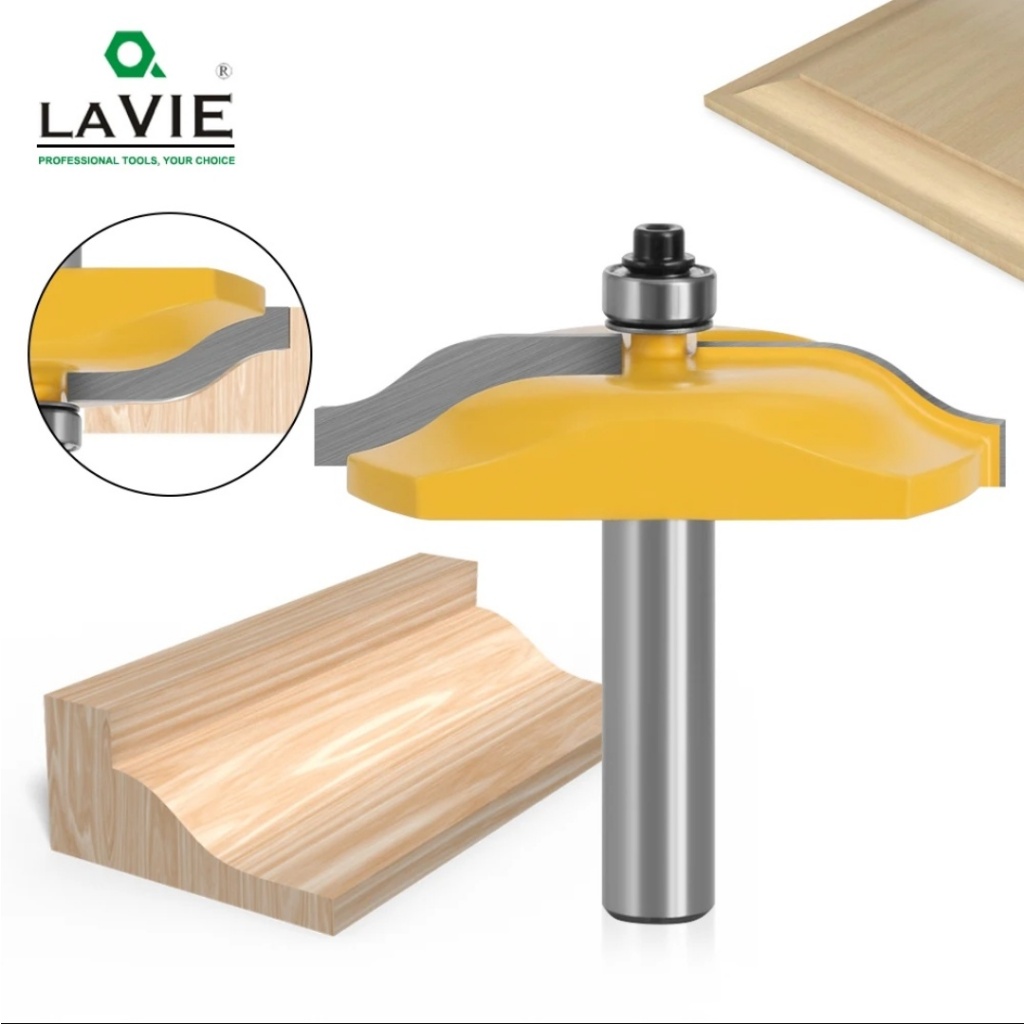 Mata Profil Ogee RAISED Panel Bit Router Panel Pintu 1/2 Inch