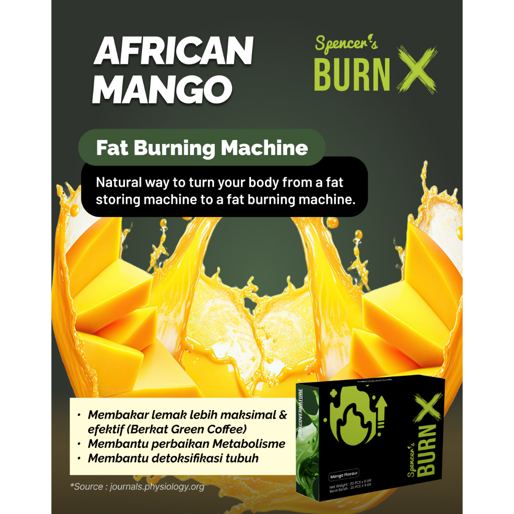 

Spencer's Burn X African Mango