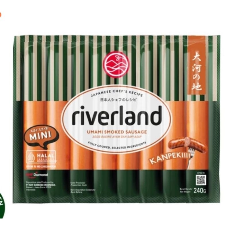 

Riverland Mini Umami Smoked Sausage 240 Gr