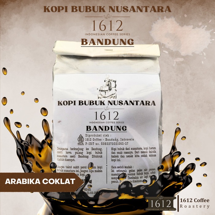 

Kopi Bubuk Nusantara Arabika Coklat 250gr - 1612